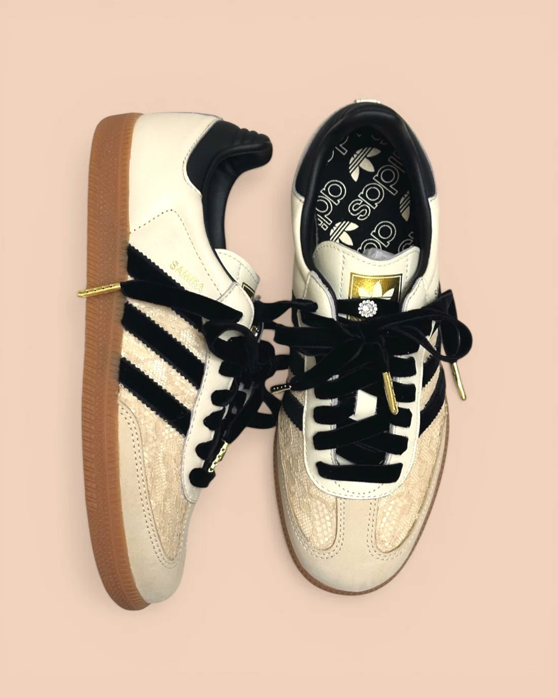 Adidas Samba Beige/black