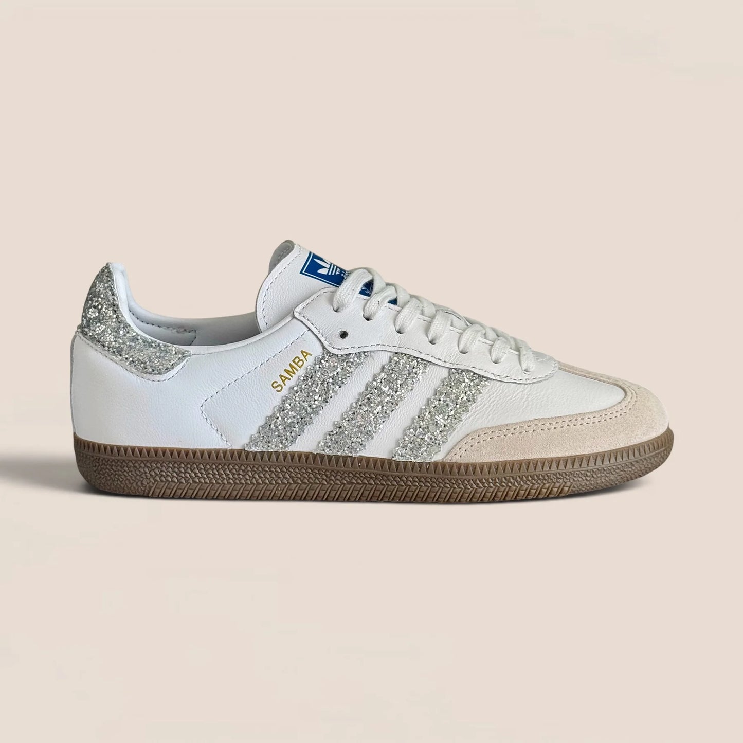 SAMBA WHITE GLITTER SHINE