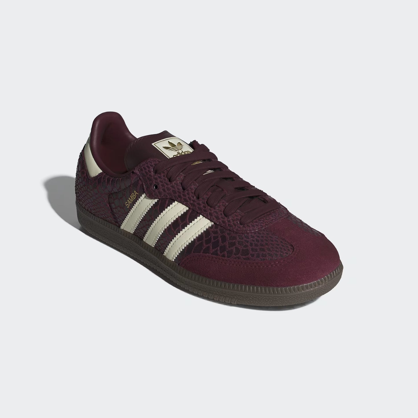 Adidas Samba OG Burgundy Croc