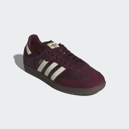 Adidas Samba OG Burgundy Croc