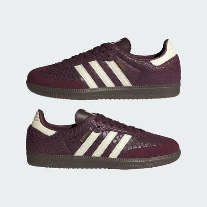 Adidas Samba OG Burgundy Croc